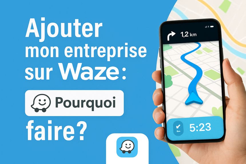 Ajouter mon entreprise son Waze pour optimiser mon référencement local