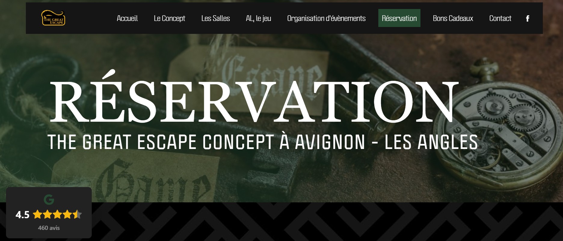Etude de cas client N°16 : Escape Game Avignon STECA avec création site web de réservation + Social Media