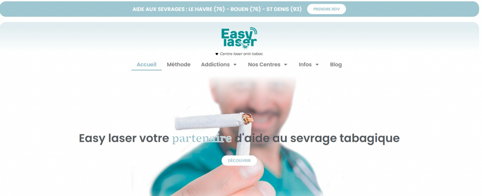 Etude de cas client N°18 - Sevrage Laser Easy Laser Avis Client