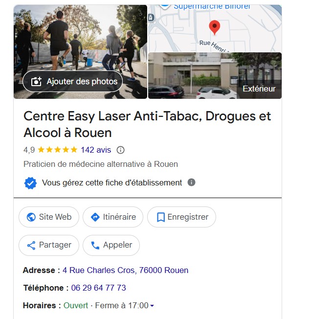 Etude de cas client N°18 - Sevrage Laser Easy Laser Avis Client