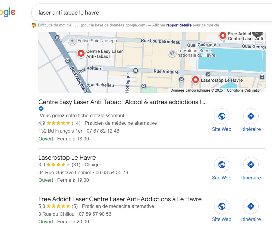 Etude de cas client N°18 - Sevrage Laser Easy Laser Avis Client