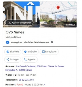 Etude de Cas Client N°9 - OVS Nimes media web pour le netlinking