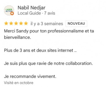Etude de Cas Client - Laser Action Nice pour de l'aide au sevrage laser