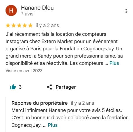 Etude de Cas N°7 - Agence SEO avis client