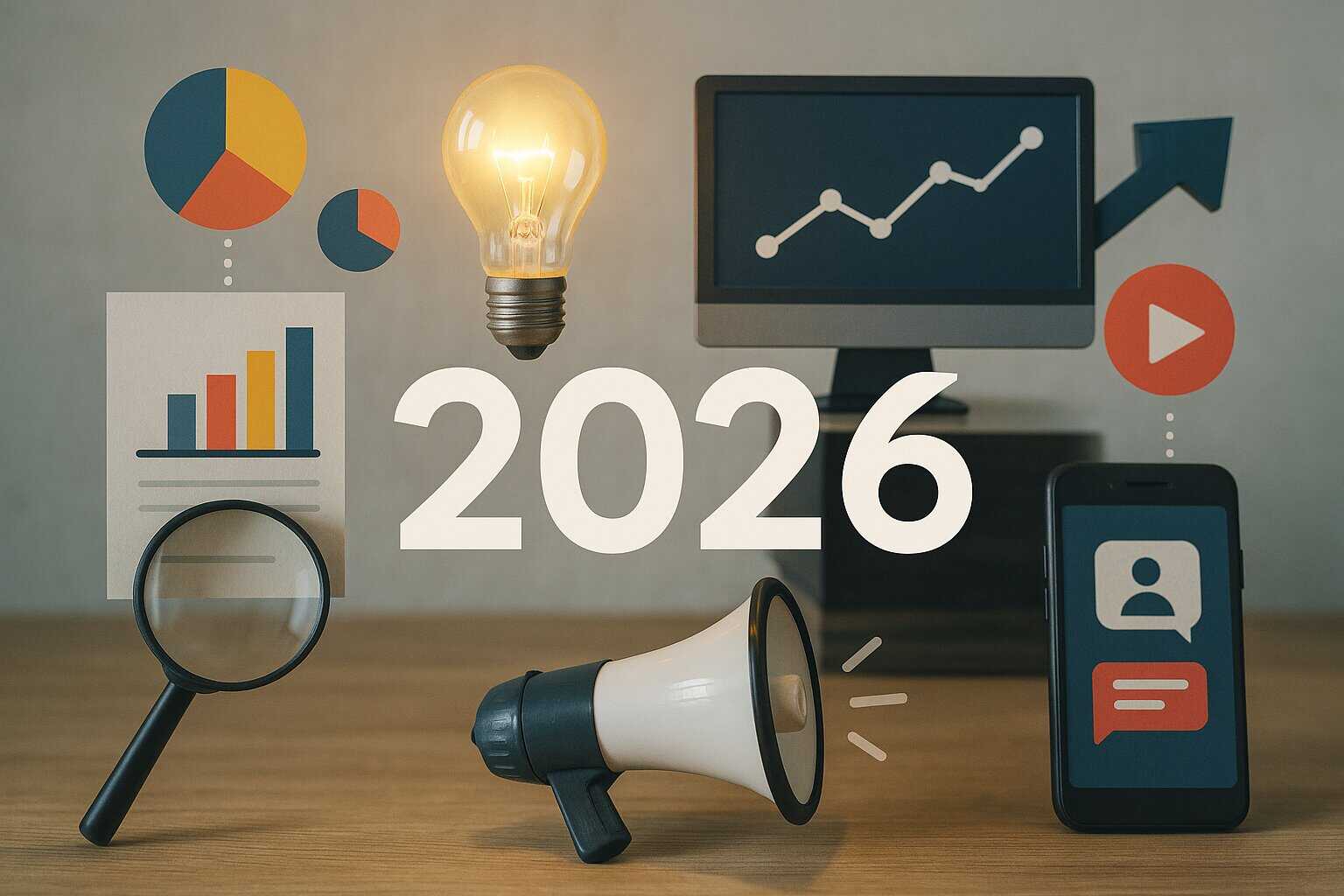 Les tendances digitales 2026 : IA, SEO & automatisation au programme