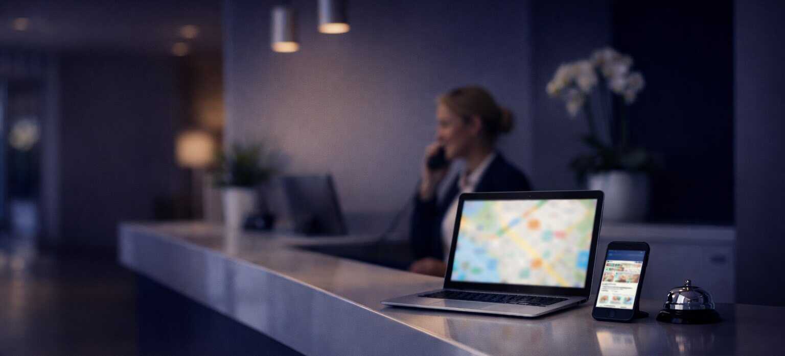 Pourquoi les hôtels perdent des réservations directes à cause d’un mauvais SEO local