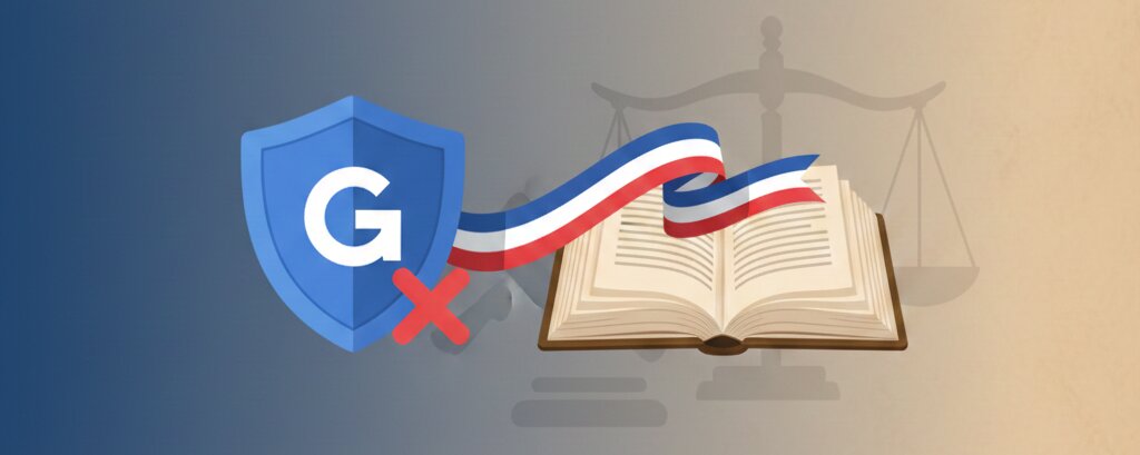 suppression fiche google entreprise loi