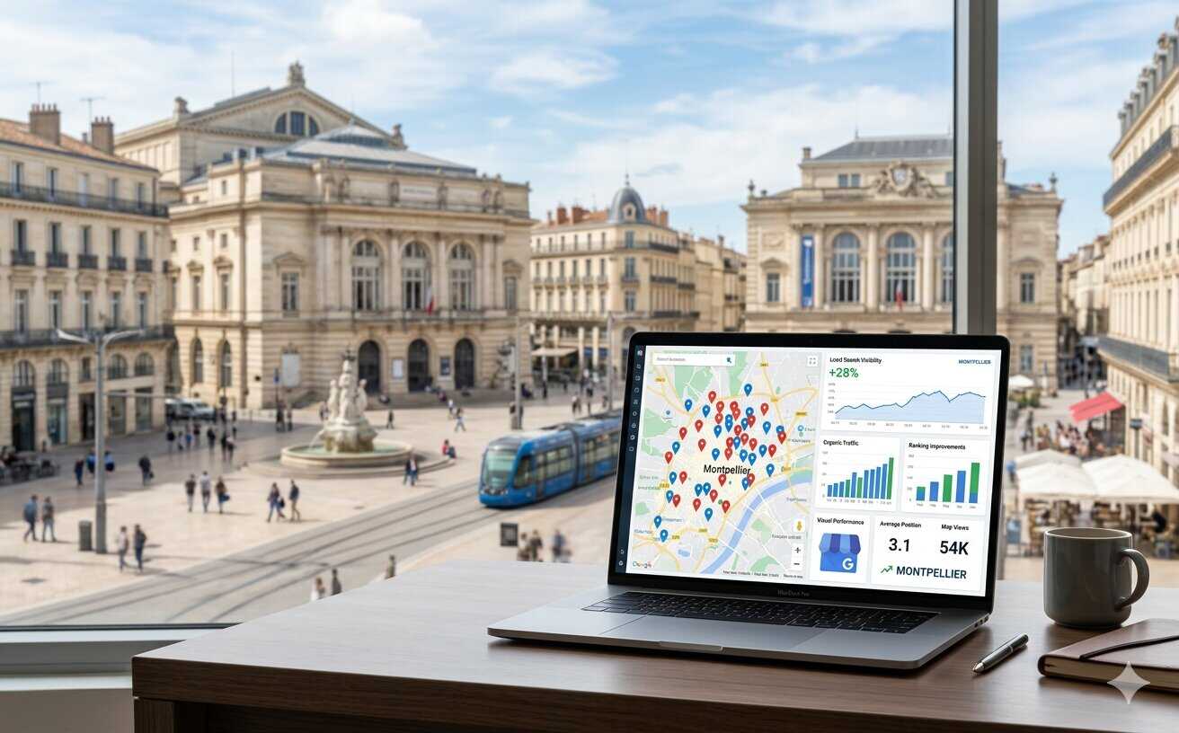 Agence SEO Montpellier et visibilité Google locale