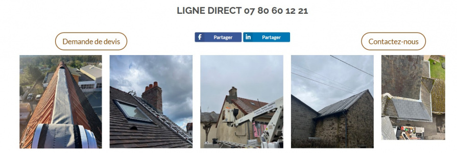 Récupération de fiche Google pour l'entreprise Nuellas Couverture