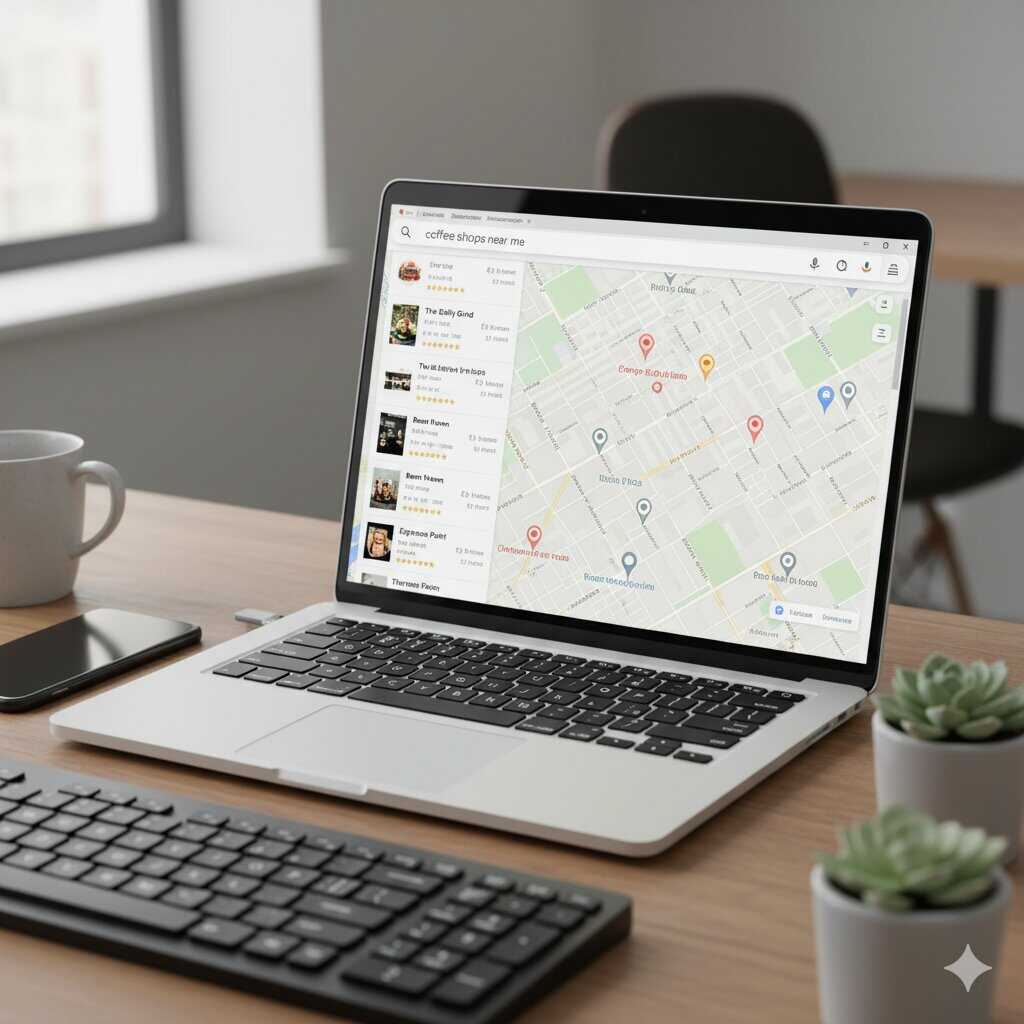 Gestion professionnelle d'une fiche Google Business avec analyse de visibilité locale