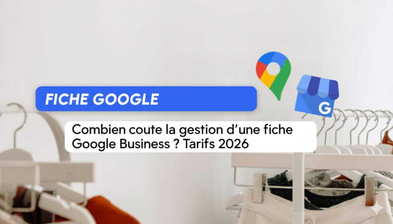 Prix gestion fiche Google Business par une agence spécialisée en SEO local