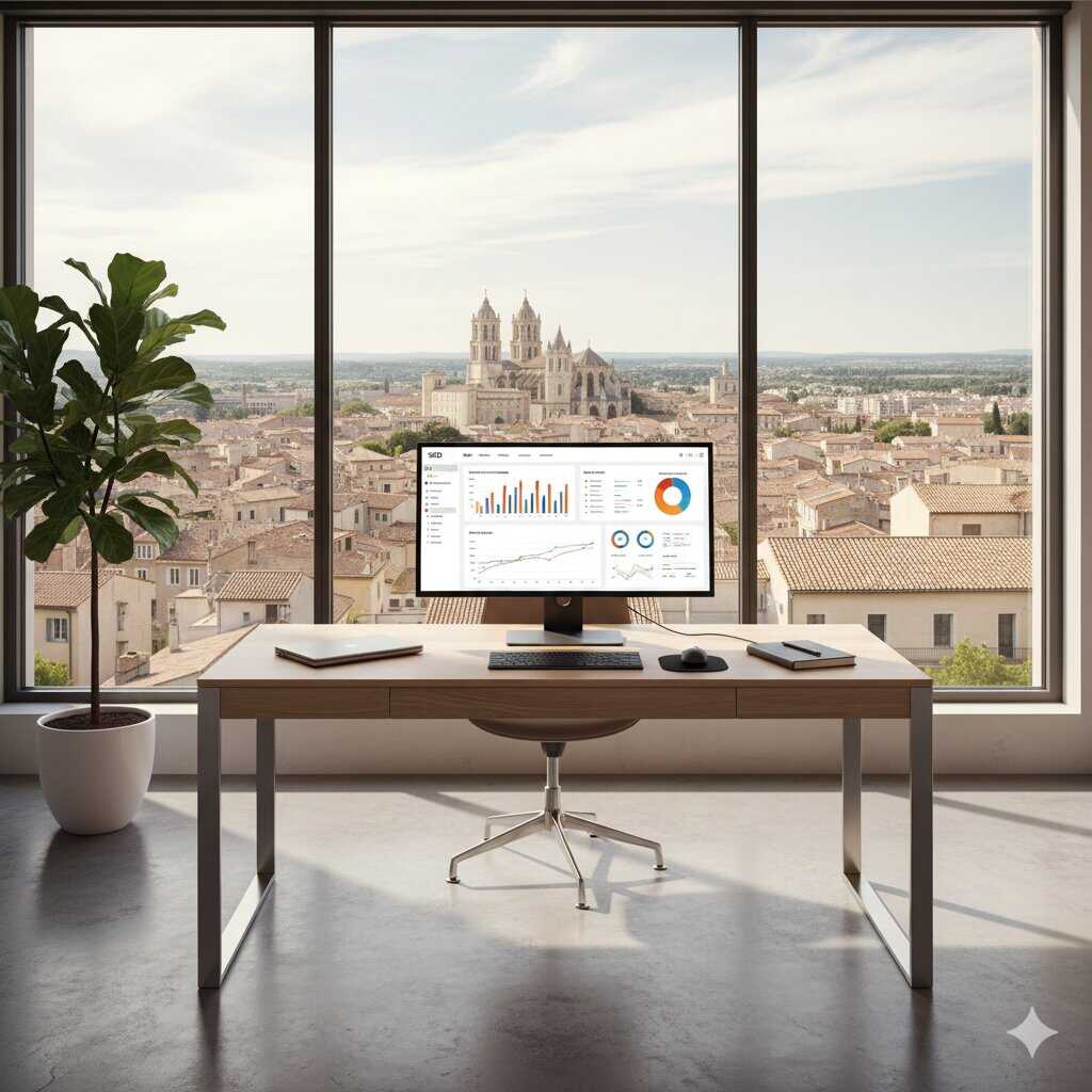 Stratégie de référencement SEO mise en place par une agence SEO à Montpellier pour améliorer la visibilité Google des entreprises locales