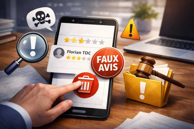 Comment supprimer un faux avis Google ? Étapes exactes, motifs acceptés, délais moyens, que faire si Google refuse, et options juridiques. Guide 2026.