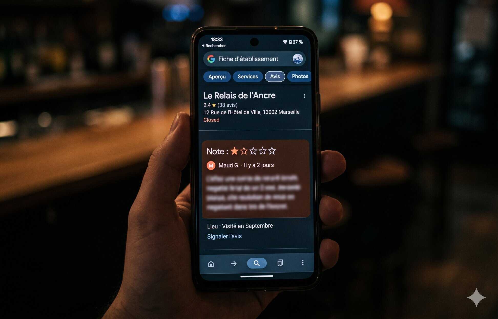 Faux avis Google que faire