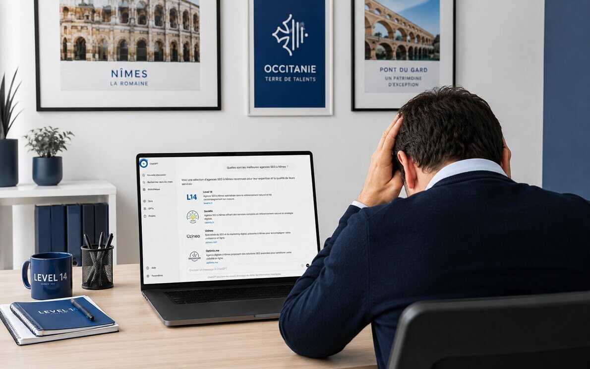 Entreprise absente des résultats recommandés par ChatGPT