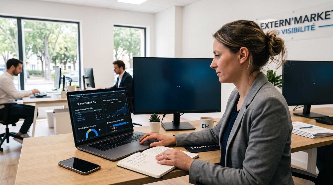 Conseils SEO et référencement IA partagés par Extern’Market sur Instagram